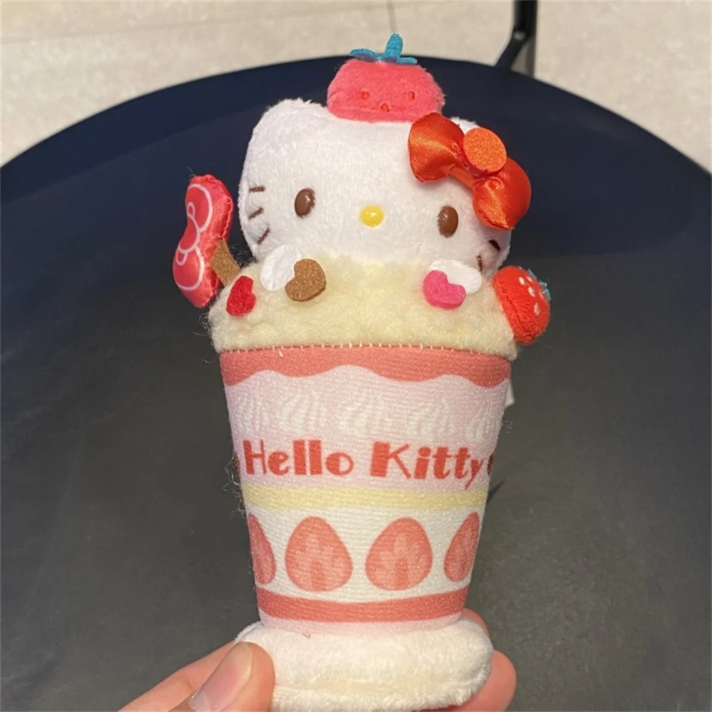 ハローキティアイスクリームカップかわいいマイメロディクロミぬいぐるみペンダントバックパックギフト人形おもちゃ