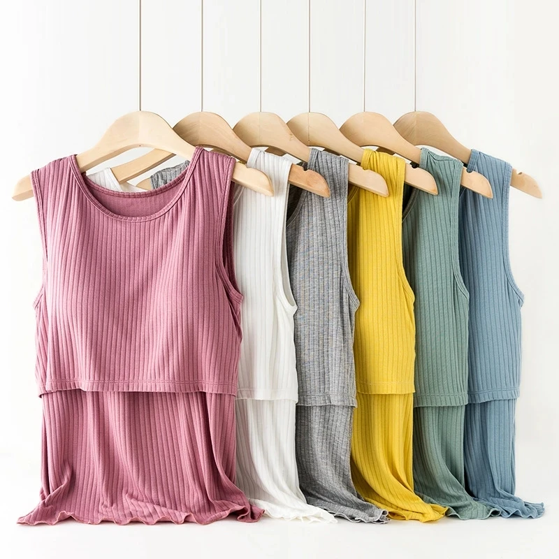 Maternity Clothes Plus Size M-3XL Breastfeeding T-Shirt Women Summer Sleeveless Tanks Nursing Tops Women Pregnant Tee Shirts