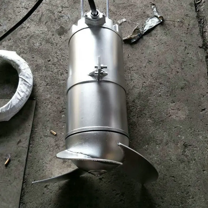 

Submersible mixer, stainless steel 304 submersible mixer QJB2.5/8 low speed propeller mixing mixer QJB3/8-400/3-740