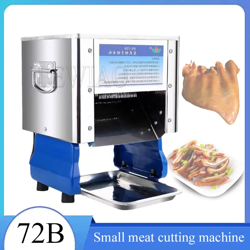 

220V Electric Meat Slicer Machine Commercial Automatic Stainless Steel Electric Slicer Potato Slicing Machine Vegetables