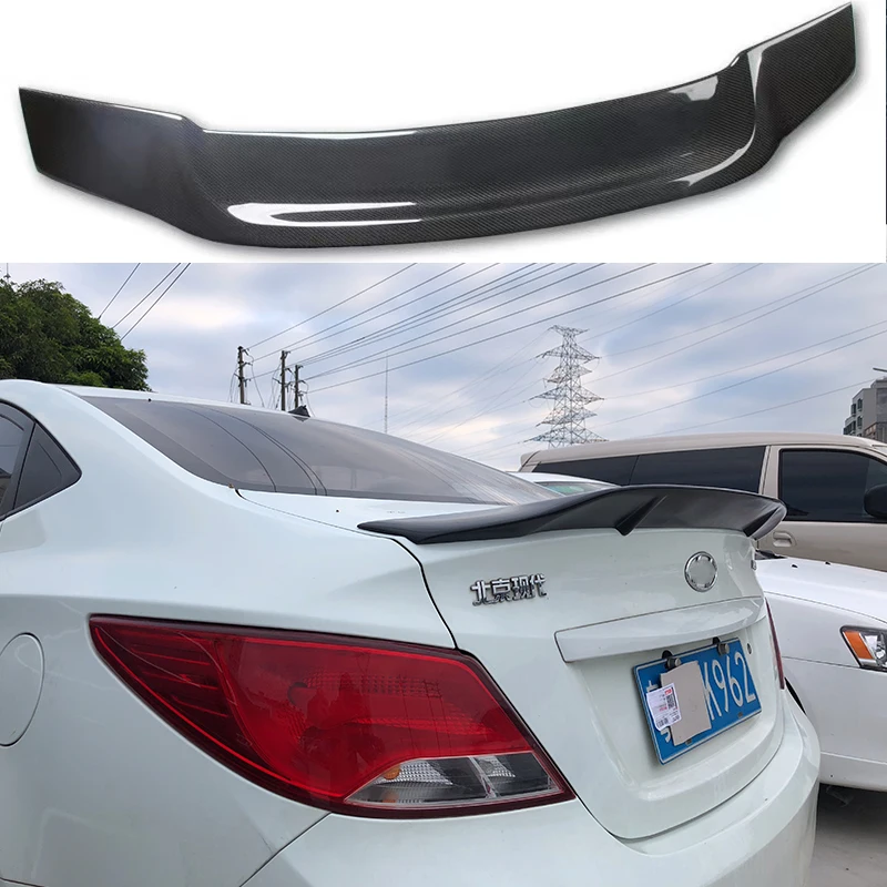 

For hyunda Verna spoilers, ABS materials automotive rear spoiler, used for modern Verner spoilers, 2010 2011 2012 2013 2014 2015