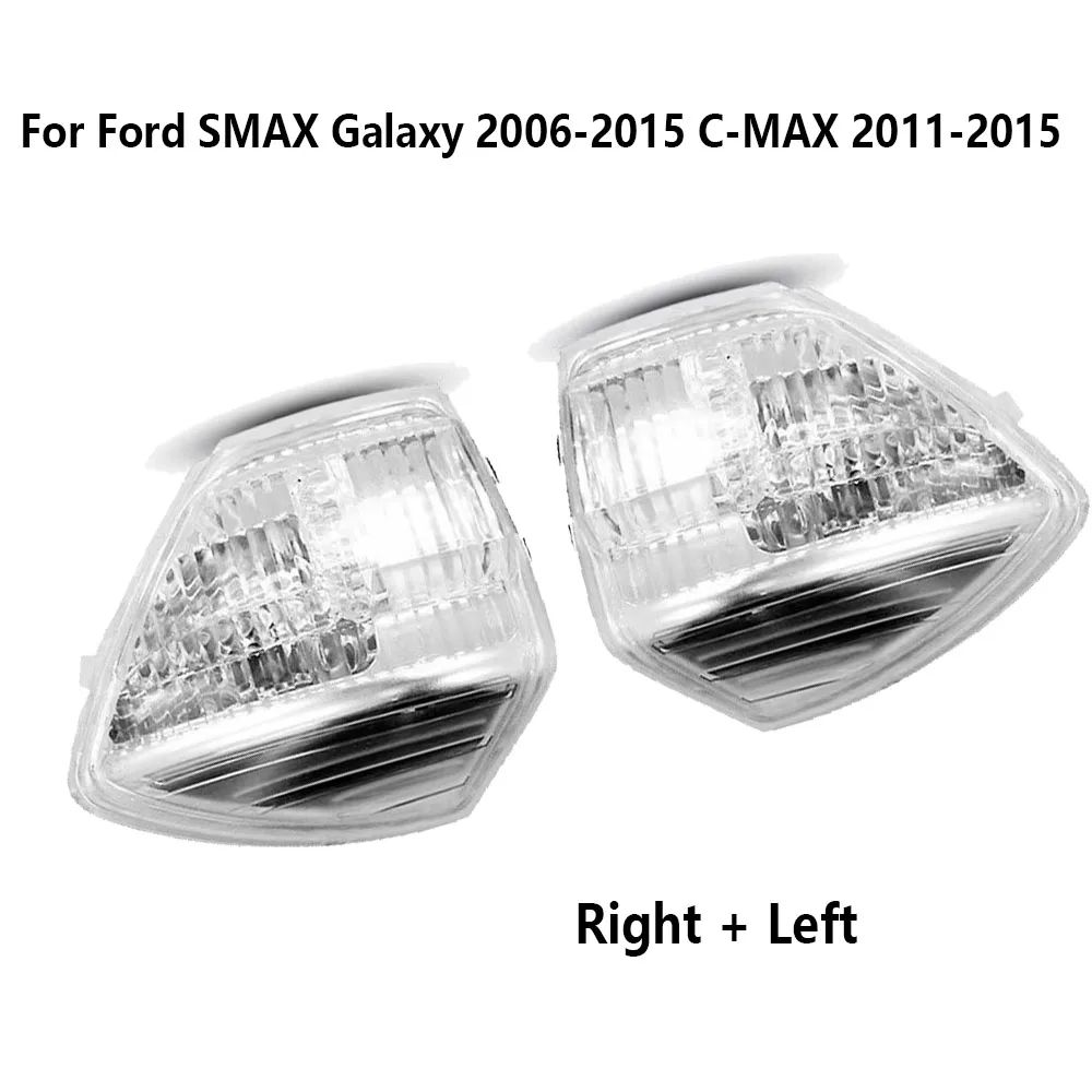 For Ford SMAX Galaxy C-MAX Escape Side Mirror Turn Signal Indicator Light 2006-2015 Replacement Lamp for Vehicle