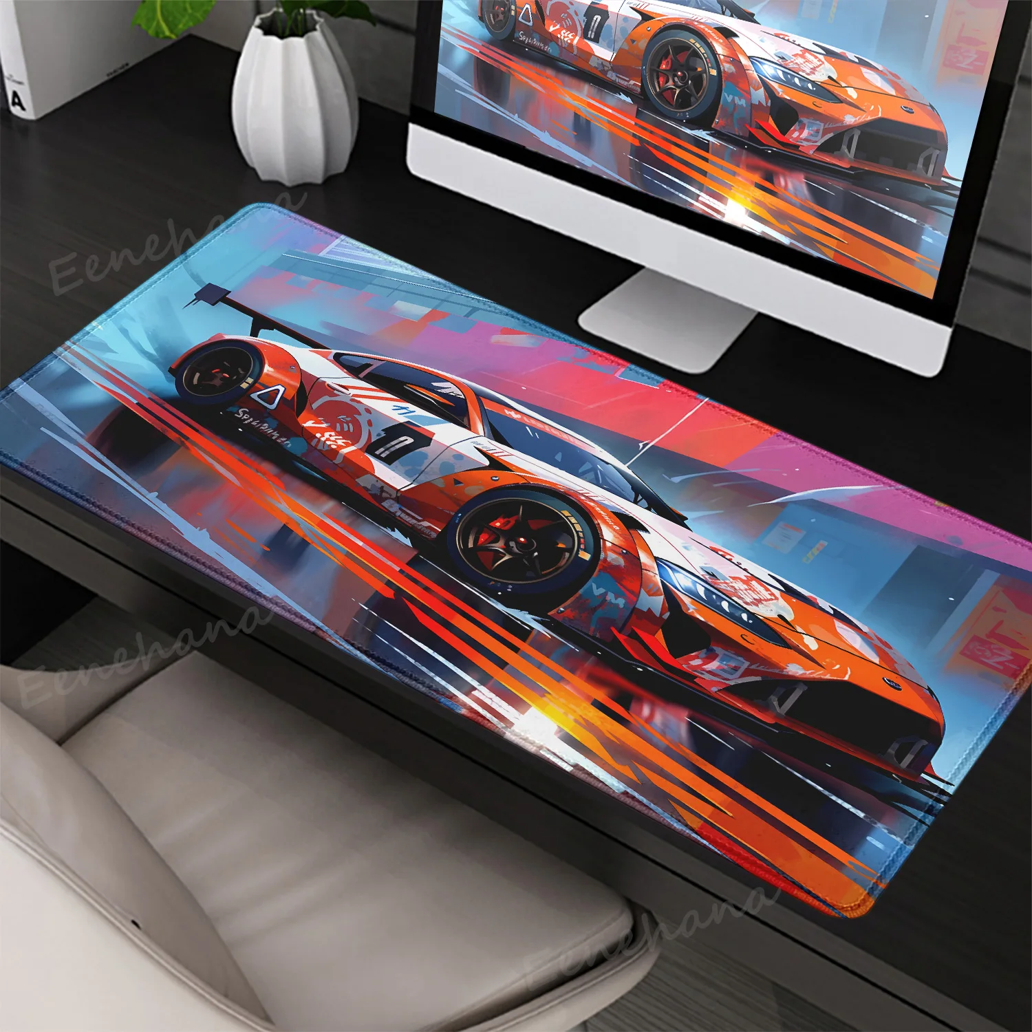 

Racing GTR Sports Car Mousepad Cartoon Lockedge Large Gaming Mouse Pad Computer Gamer Keyboard Mouse Mat Desk For PC Desk Pad