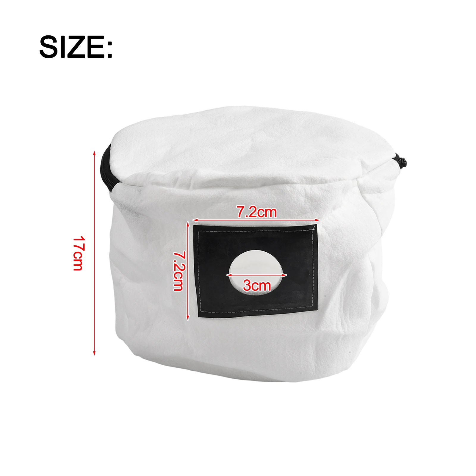 

Совершенно новый высококачественный долговечный практичный многоразовый мешок для пыли, детали для пылесоса, аксессуары, простая установка