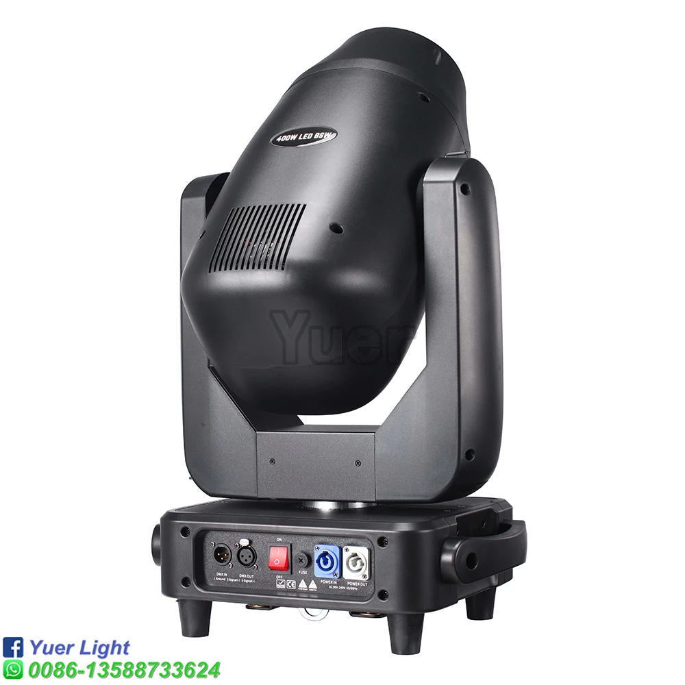 Imagem -03 - Cto-led Moving Head Light Zoom Beam Spot Wash Iluminação Efeito de Palco dj Disco Party Casamento Dmx512 Rdm 400w Pcs por Lote