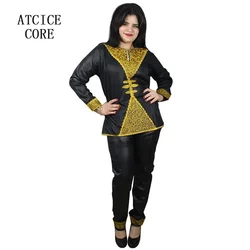African Clothing For Women New Design Fashion Dashiki Shirt With Pants