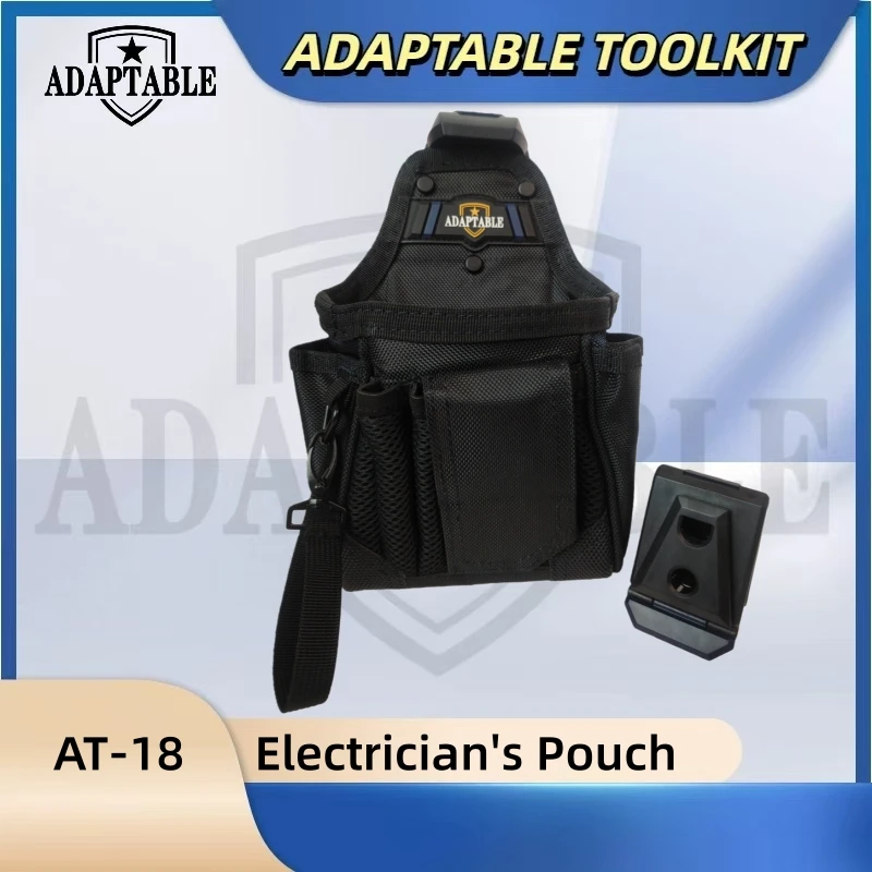 

Маленькая сумка электрика из прочного оксфорда, многофункциональная рабочая сумка для инструментов, поясная сумка, удобный органайзер для инструментов