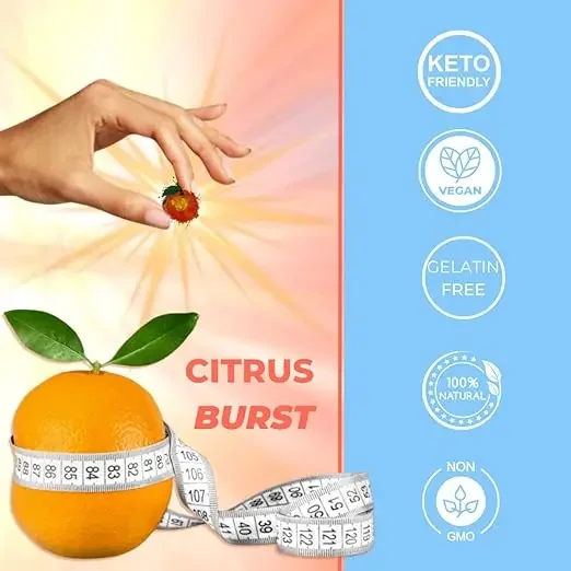 Dietary supplements - Citrus burst -60 gummies - Apple cider vinegar - Blood orange fruit extract - caffeine free