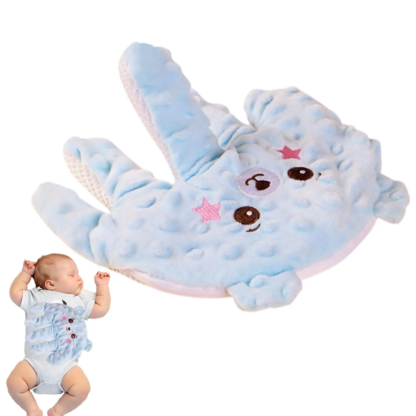 Newborn Baby Sleep Aid Palm Pillow Baby Electric Remote Sleep Aid Palm Baby Calming Sleep Remote Control Toddler Care Slapping