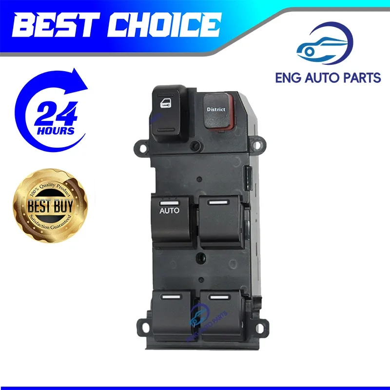 Glass Lifter Switch for Honda CR-V Door Glass Lifting Switch Controller 35750-SWA-A01