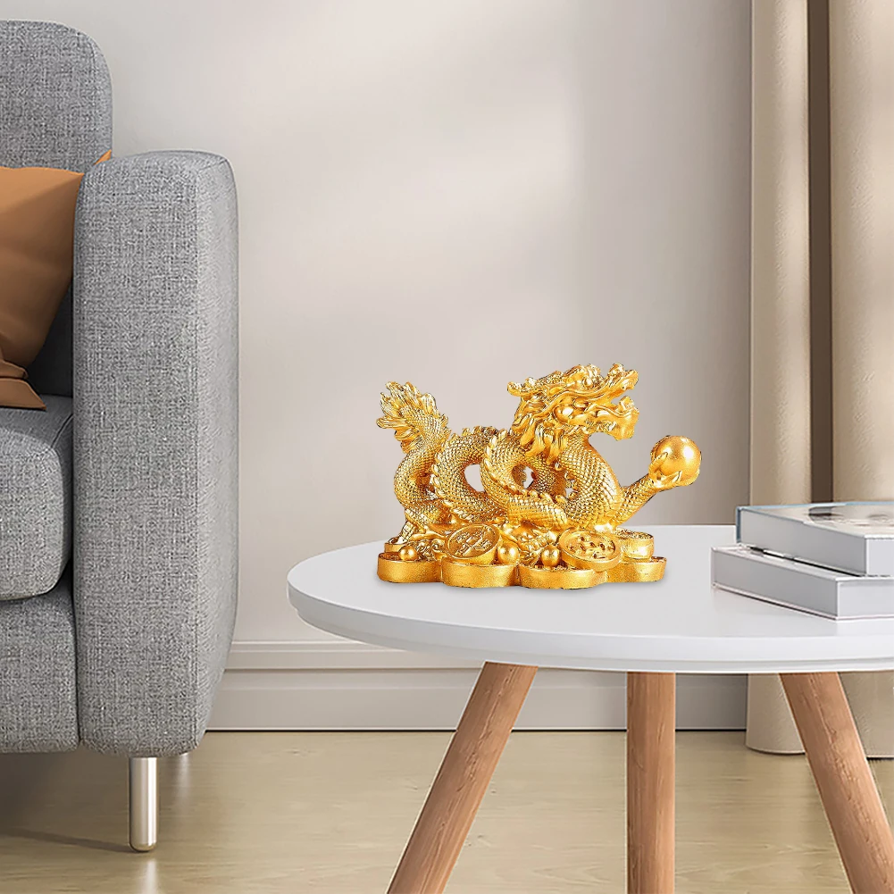 2024 figurek chińskich smoków  – Desk Setup Decor recenzja i cena
