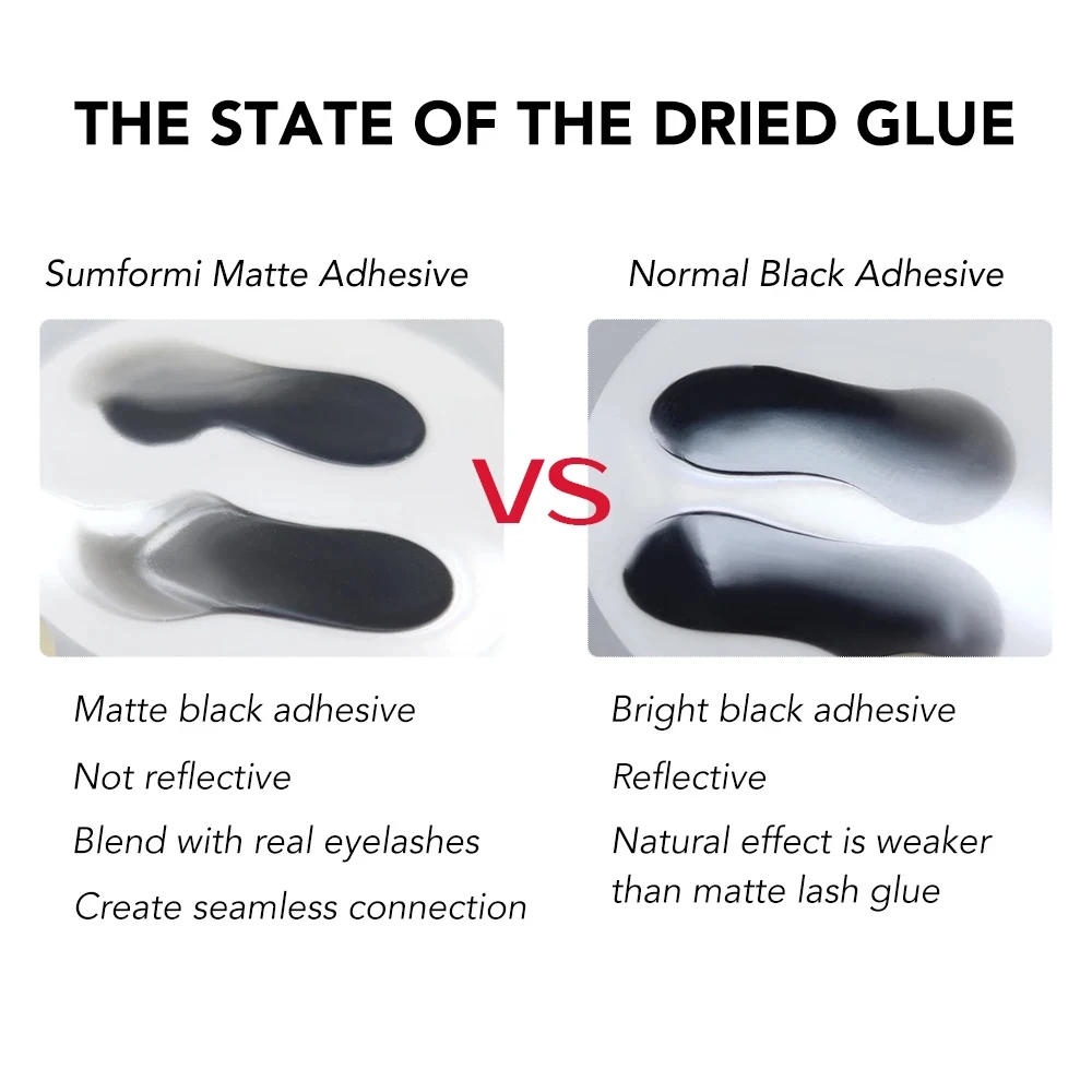 골리 0.5-1초 드라이 래쉬 글루 매트 래쉬 접착제 프라이머 속눈썹 연장 지속력 6-8주 프라이머 글루 오일프루프 용품