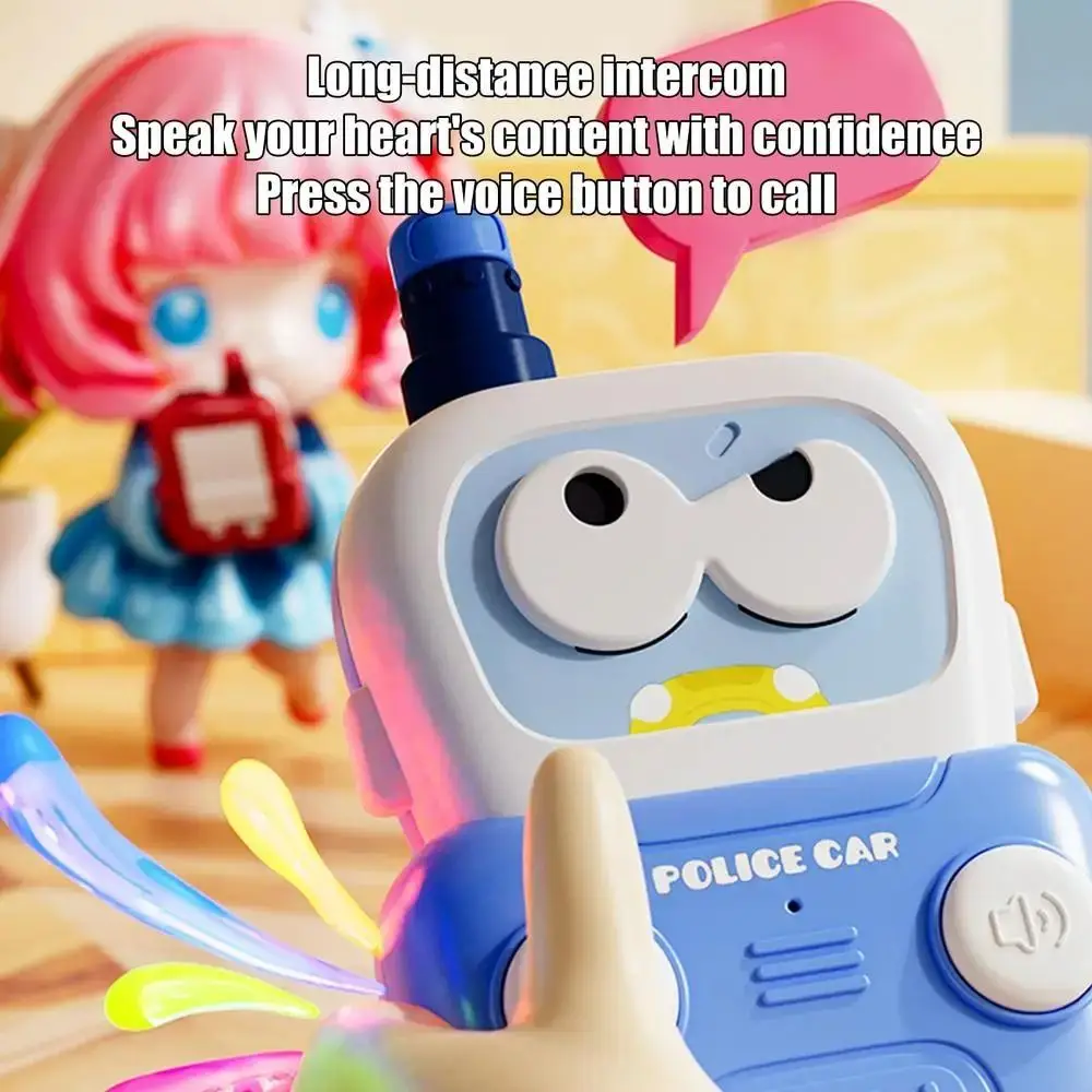 2 個バナナトランシーバーカースタイリングトランシーバーミニハンドヘルドトランシーバーバッテリー駆動放射線なし