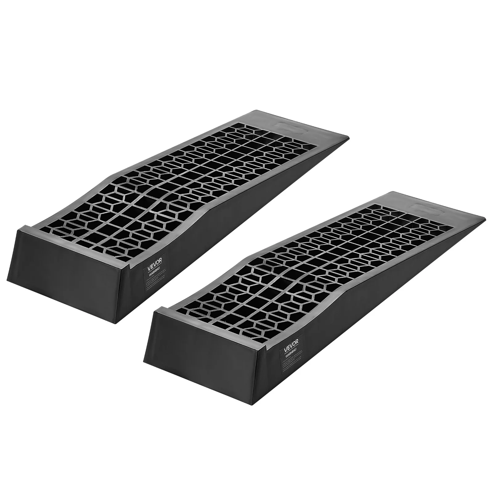 

VEVOR Car Ramps, 2 PCS 13000 lbs / 16000 lbs / 20000 lbs GVW Capacity, 2.56 in /2.6 in / 6.3 in / 6.7 in Lift Height, Portable High Profile Car Service Ramps for Home Garage Maintenance and Oil Changes, Heavy Duty for Truck SUV Vehicle Repair, Black