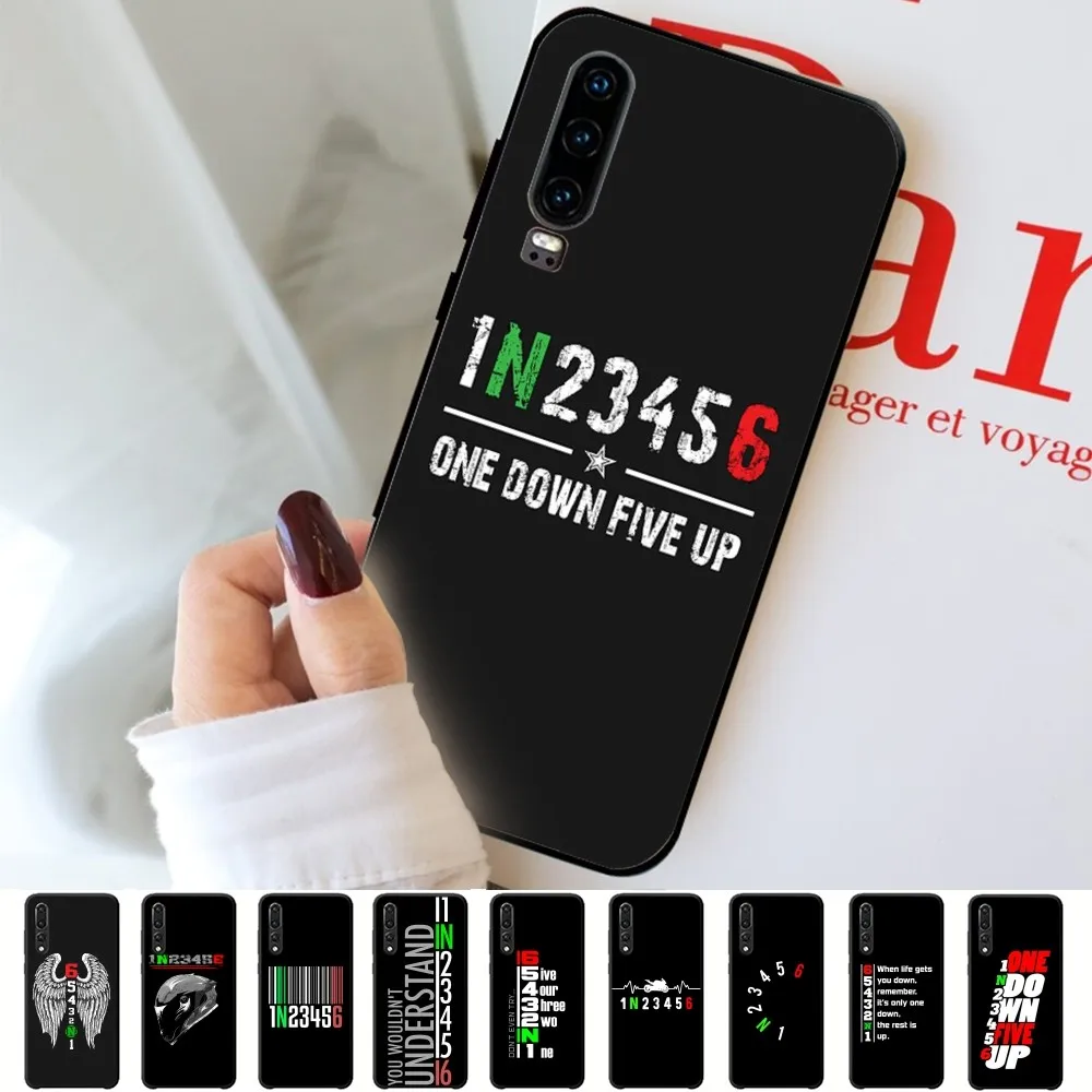 Luxury 1N23456 Motorcycle Phone Case For Huawei P 8 9 10 20 30 40 50 Pro Lite Psmart Honor 10 lite 70 Mate 20lite