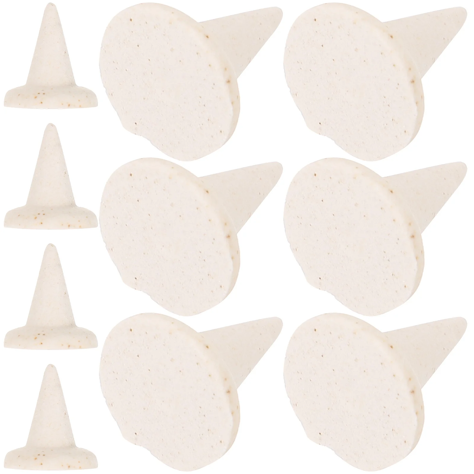 10Pcs Pottery Kiln Nails Refractory Support Nails Kiln Supporting Tools Clay Sculpture Tools Ceramic Refractory Support Nail