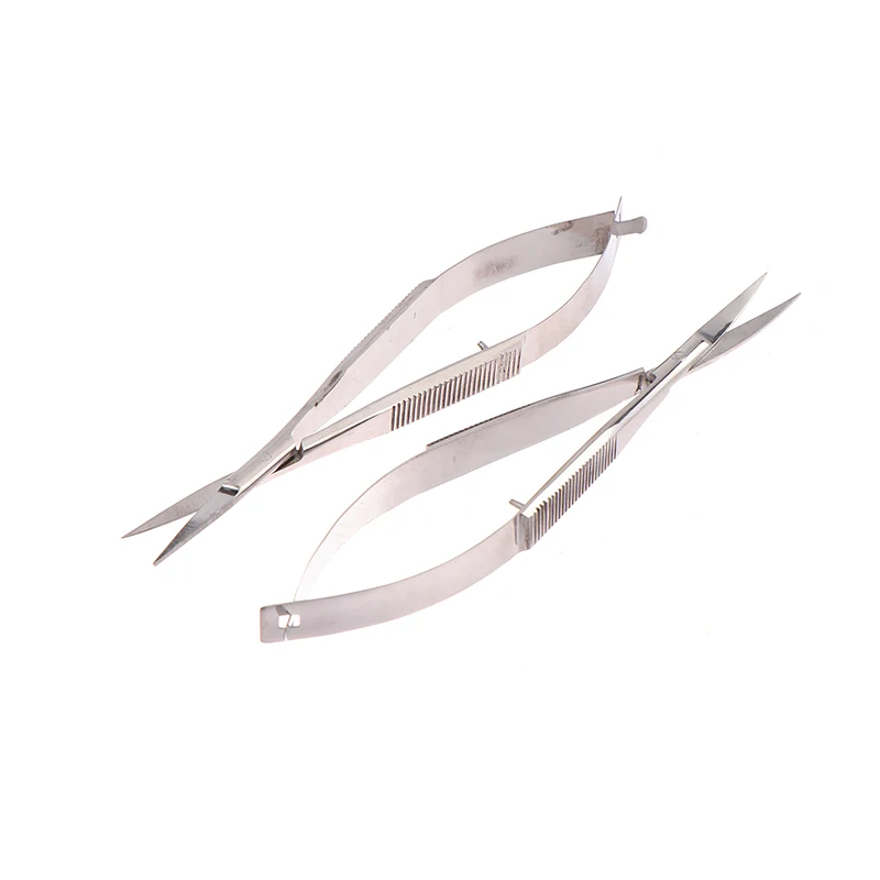 Russian Manicure Scissors Curved/Straight Tip Scissor Professional Stainless Steel Nail Dead Skin Remover Nail Clipper Nail Tool