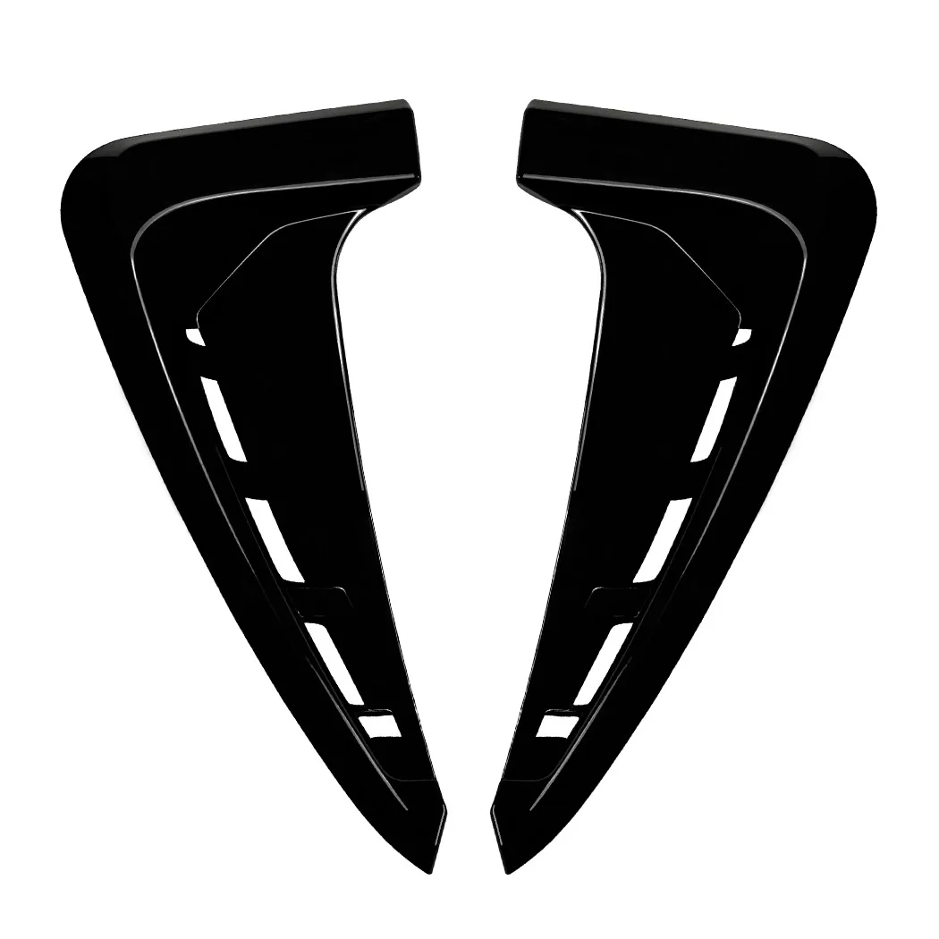 Car Shark Gills Side Fender Vent Stickers Cover For BMW X5 F15 M Sport 2014-2018 2 PCS ABS Material Decoration Auto Accessories