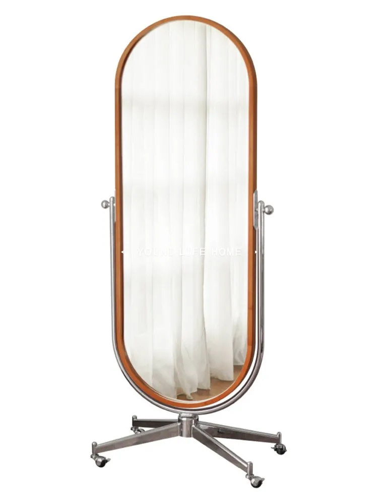 

Wearing Mirror Dual Purpose Fitting Simple and Adjustable Multifunctional Full Body Felt Floor