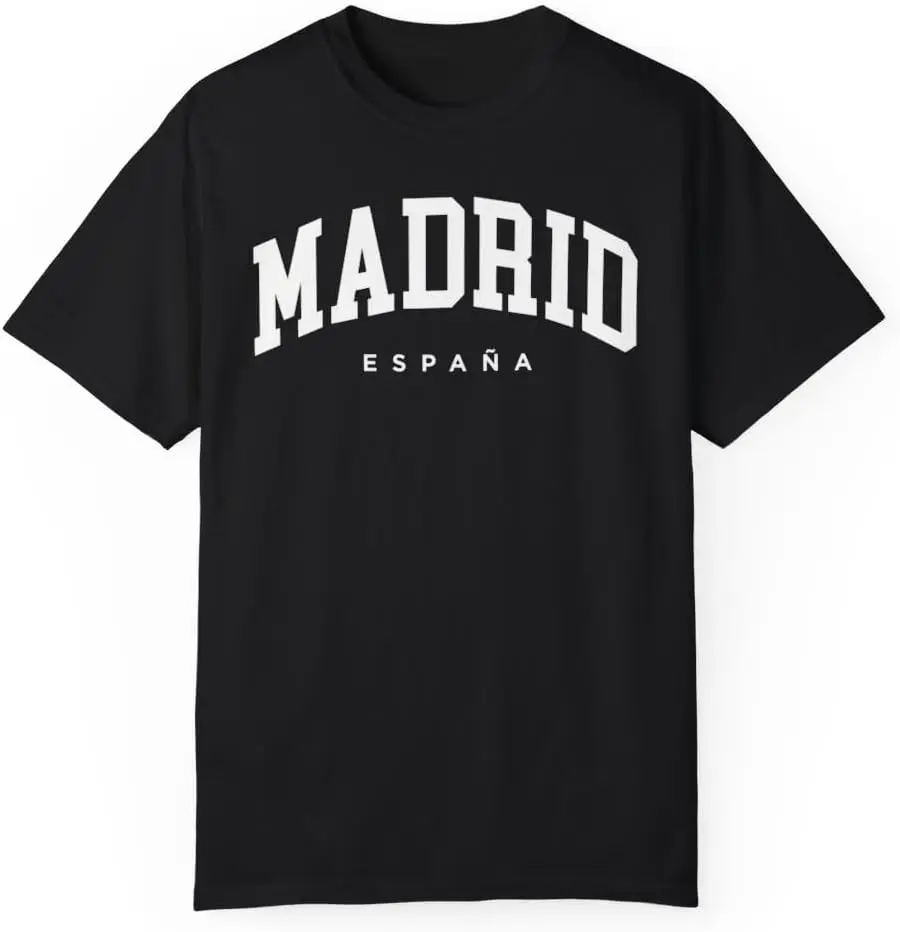 Madrid Spain Adult Unisex Comfort Colors Short Sleeve T-Shirt