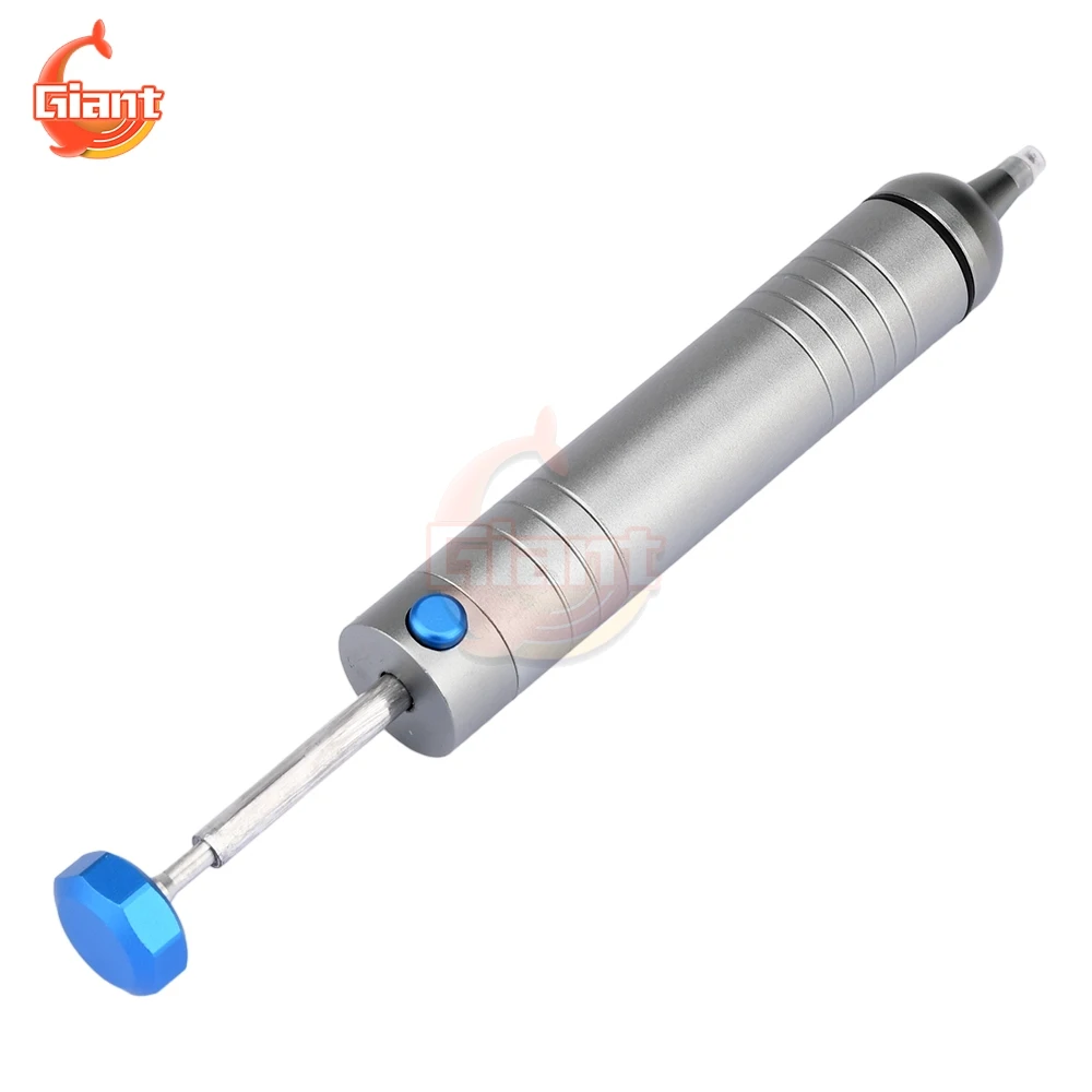 Portable Solder Sucker Manual Vacuum Solder Suction Pump Powerful Suction Tin Removal Vacuum Desoldering Welding Repair Tools