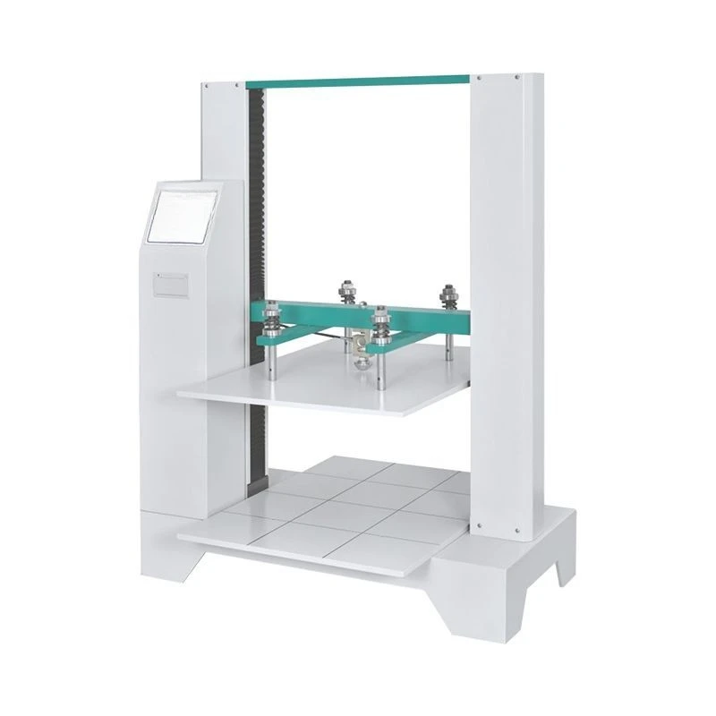 Corrugated box compression testing machine, packaging stacking testing device Industrial packing box compressive strength tester