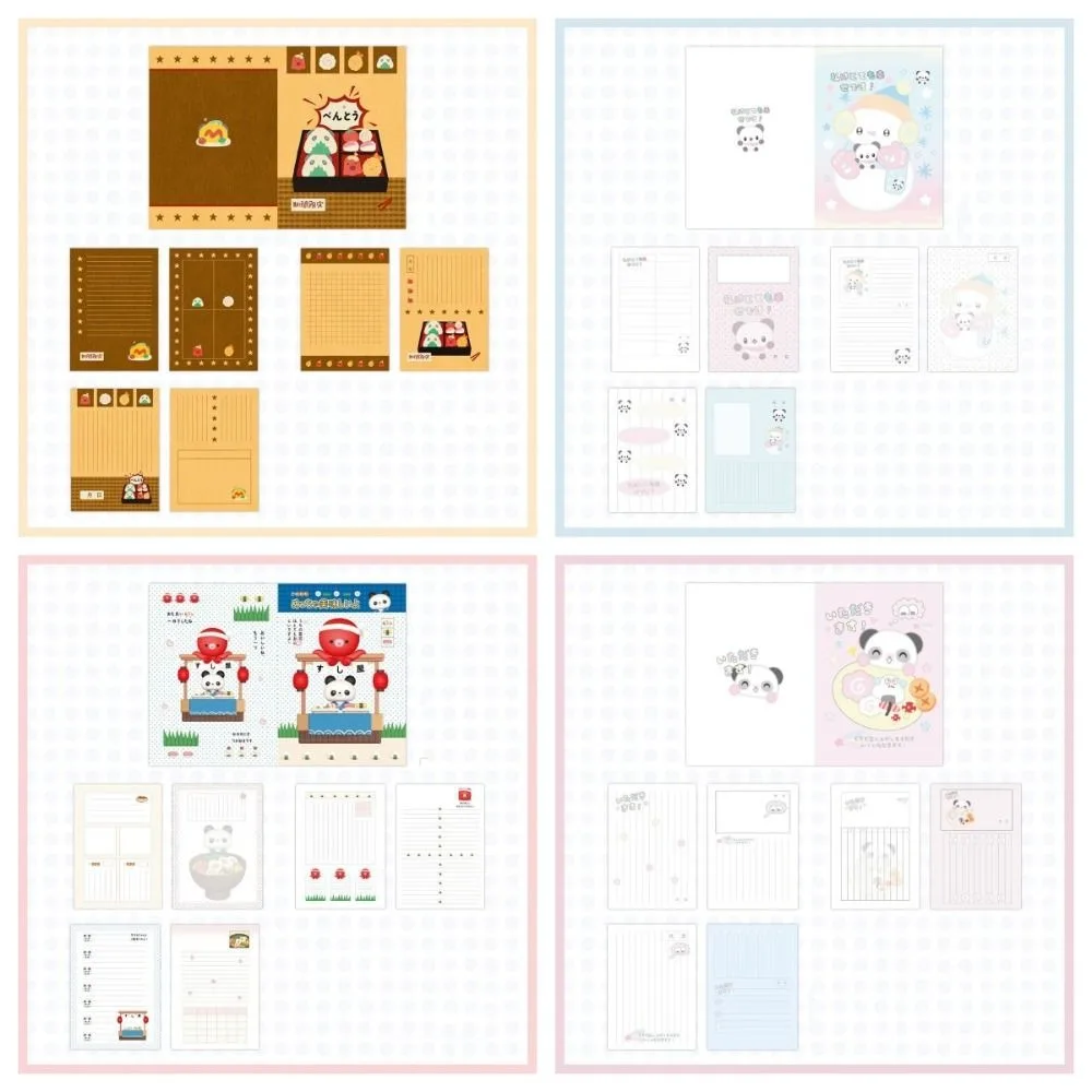 Creative Cartoon A6 Handheld Booklet Color Page Design 32 Sheets Portable Notebook Record Kawaii Diary Book Stationery