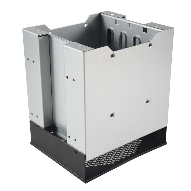 Rak Kandang Hard Drive HDD Kapasitas Besar 4 Bay 5 Inci 3 X Ruang Drive Optik Hingga 3.5 Inci SAS SATA Hard Drive Tray Caddy