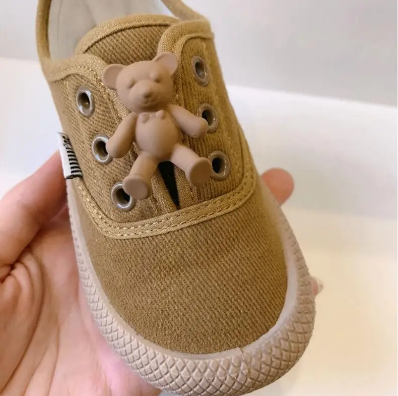 Kids Shoes Girls Boys Top Brand Sneakers Canvas Toddler Breathable Shoes Spring Running Sport Baby Soft Casule Sneaker For 1-6Y
