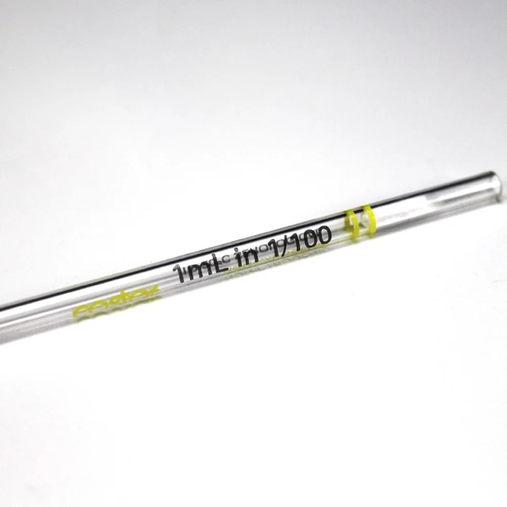 2pcs 1ml/2ml/5ml/10ml/25ml/50ml Chemistry Lab Plastic  Dropper Pipette With Scale Line