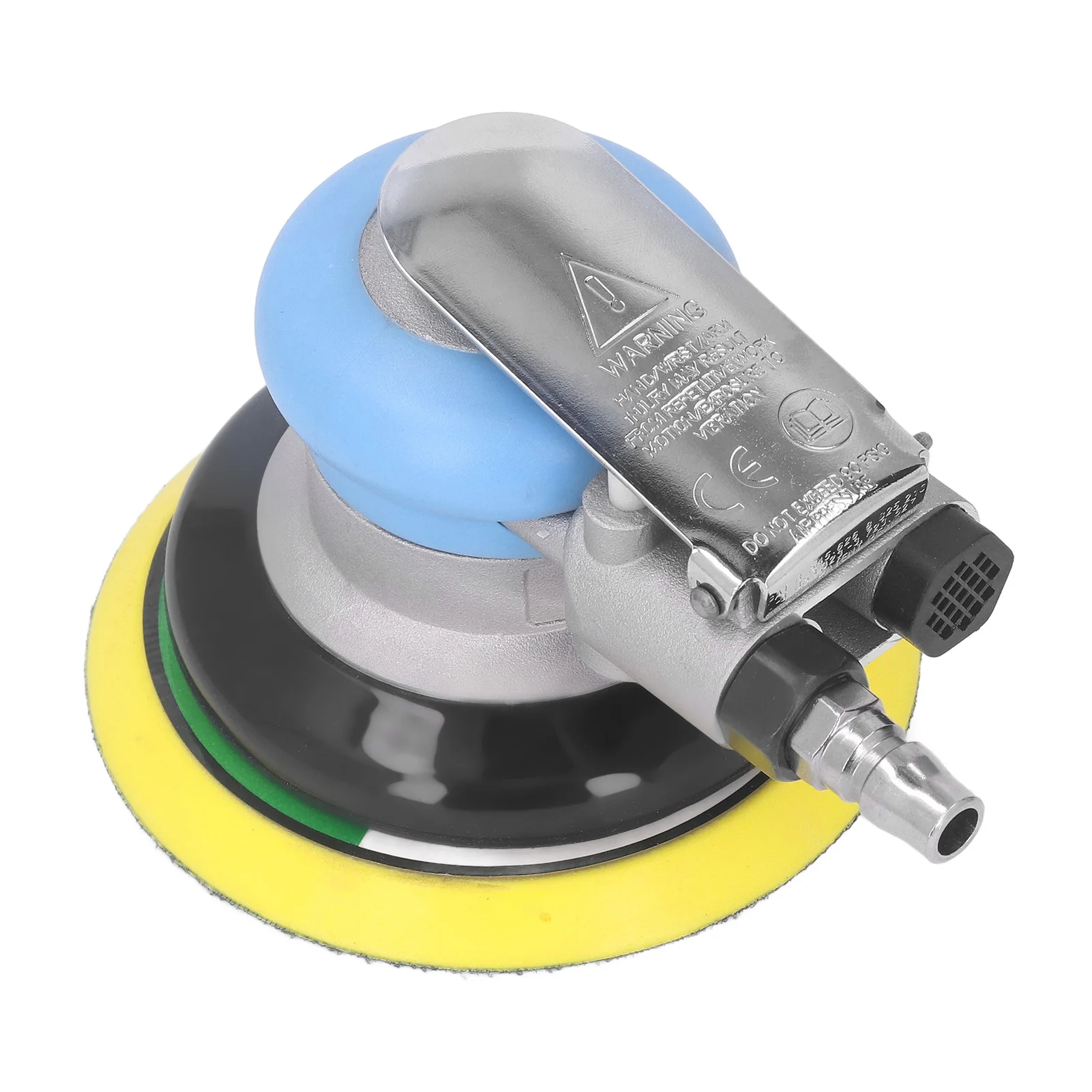 

Air Sander 5in Orbital Pneumatic Sanding Machine 12000RPM Palm Grinder for Vehicle Furniture