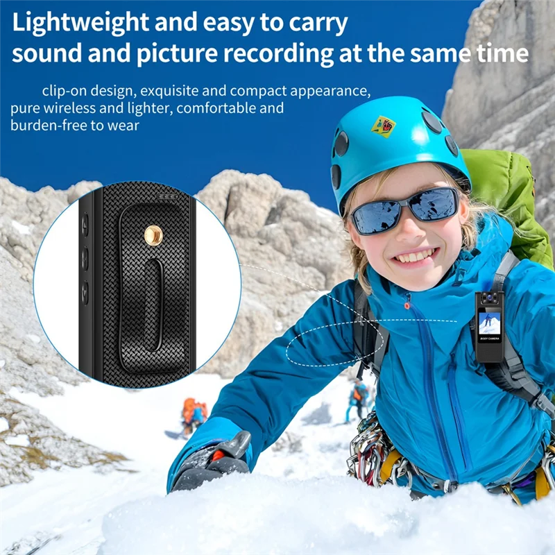 B18B Sports DV Infrared Night Vision 4K Wifi Pocket Camera Portable Digital Video Recorder Bodycam Riding Camcorder Camera