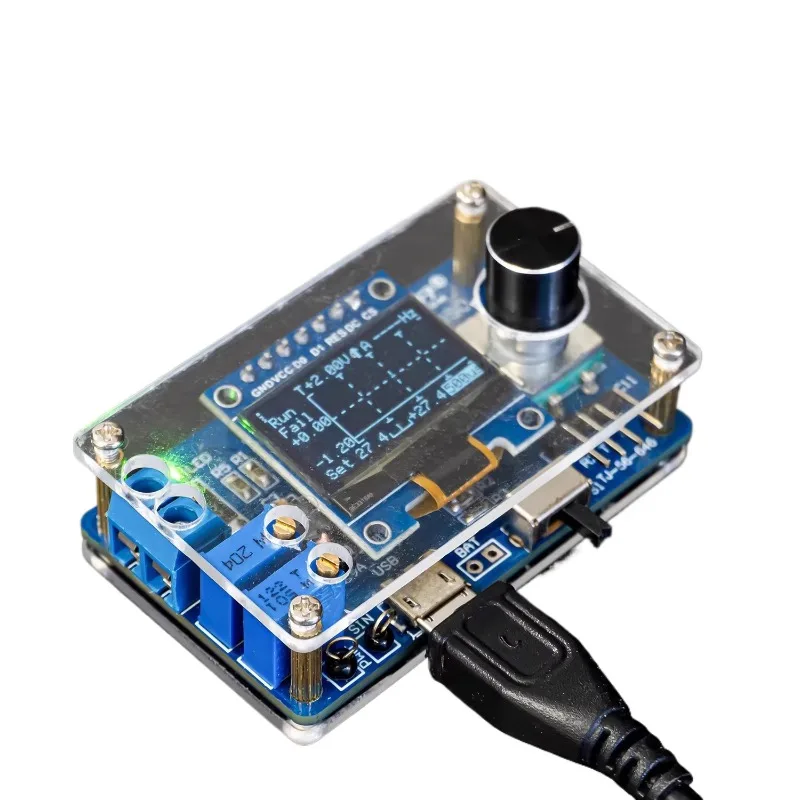 STC8K8A Microcontroller Kit DIY Mini-DSO LCD Digital Oscilloscope Kit Electronic Welding Training Production Parts Tools