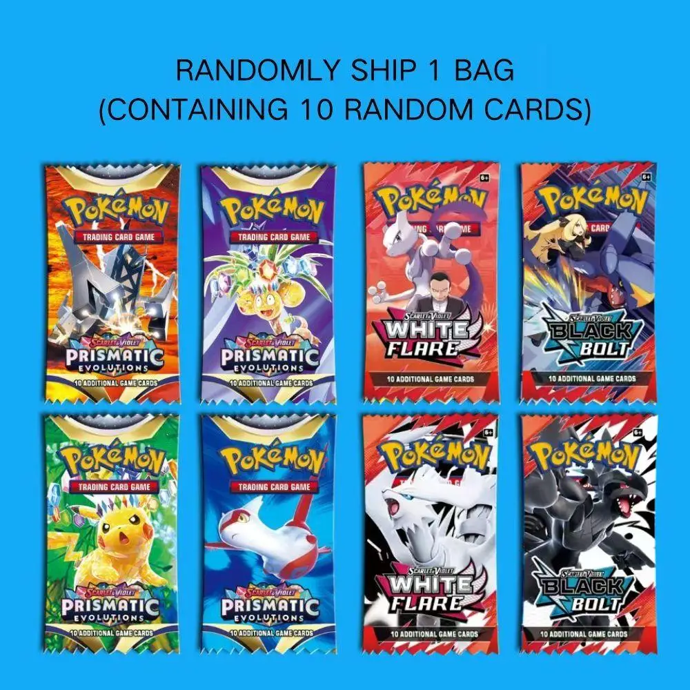 360Pcs English TCG: Hidden Fates Evolutions Booster Collectible Trading Card Game Children
