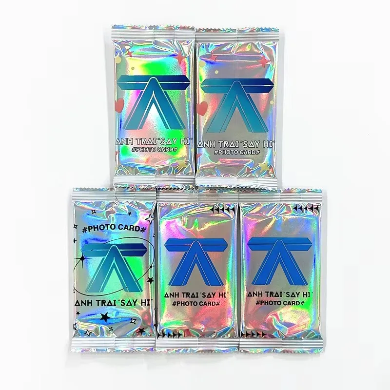 

3/5 Packs Anh Trai Say Hi Holographic Photo Cards - Thailand Idol LOMO Collectible Cards Perfect Gift For Fans