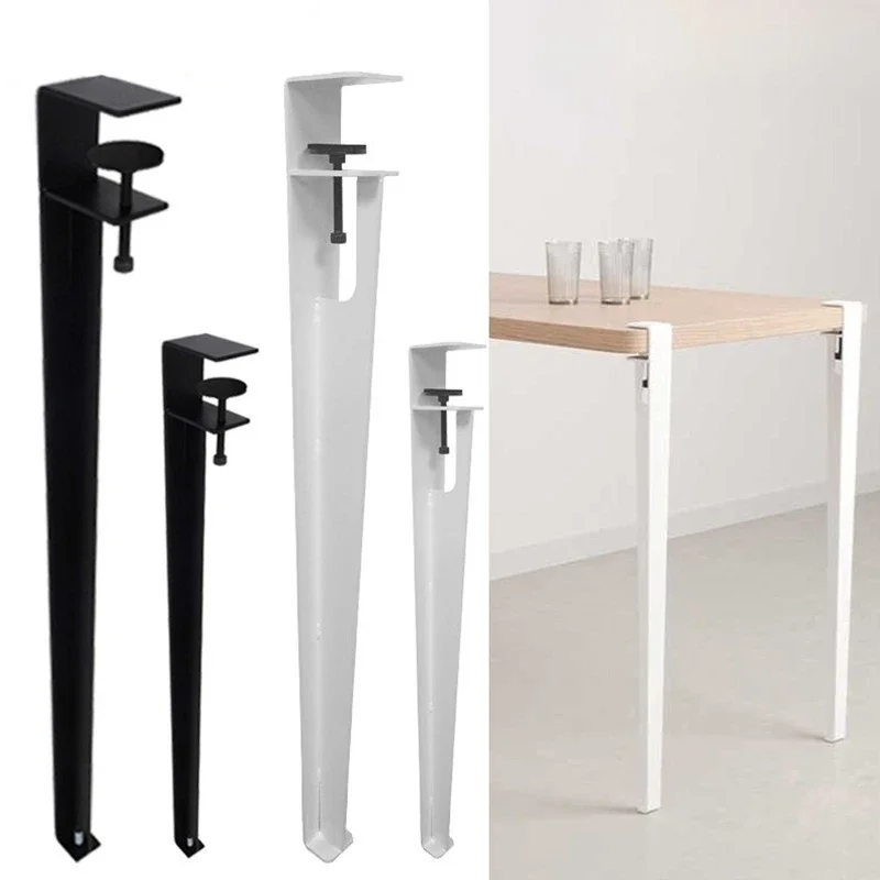 Free Punching DIY Lifting Table Leg F Bracket Creative Adjustable Metal Furniture LegsGoods in stockGoods in stock