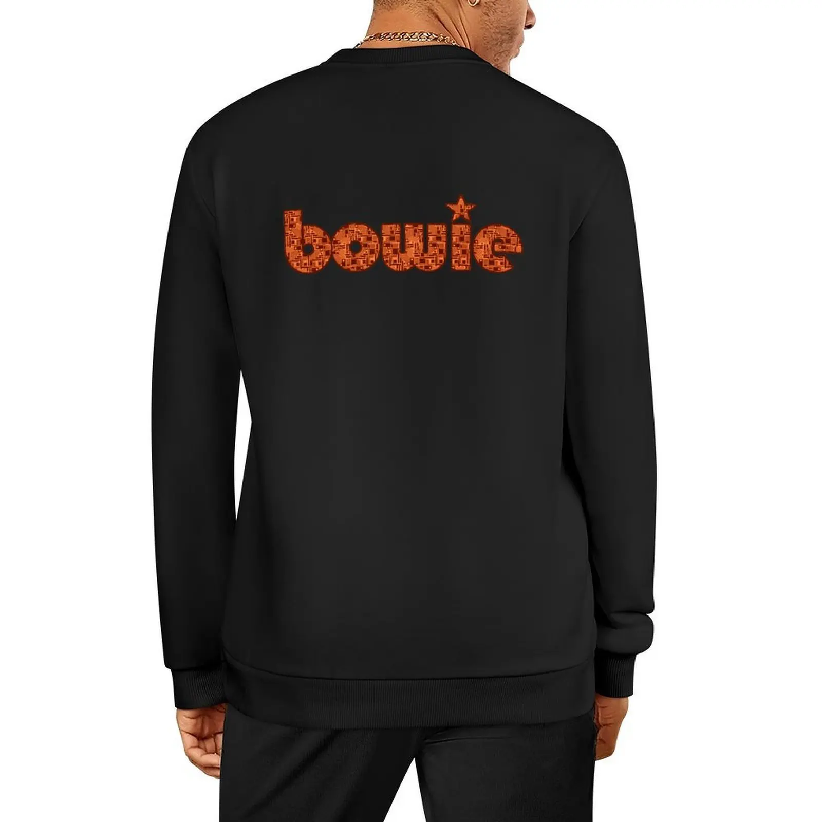 

Bowie! Pullover men's coat anime clothes korean clothes autumn sweatshirts for men