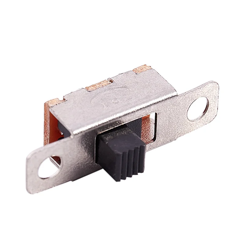 AB35-20 Pcs X On-Off 2 Position SPDT 1P2T Panel Mini Slide Switch Solder Lug SS12F15G3