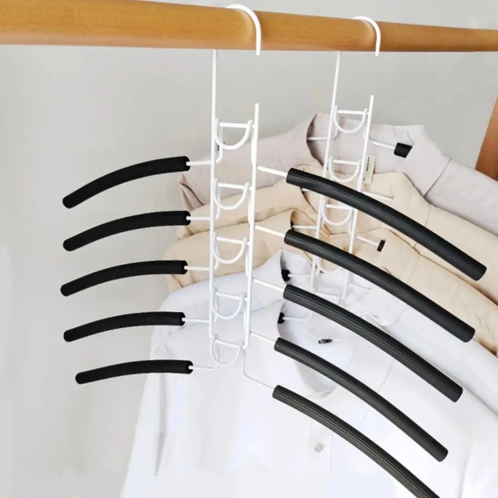 Clothes Hanger Organizer Space-saving Closet Organizers Multi-layer Clothing Hangers for Shirts Dresses Sweaters for Clothes