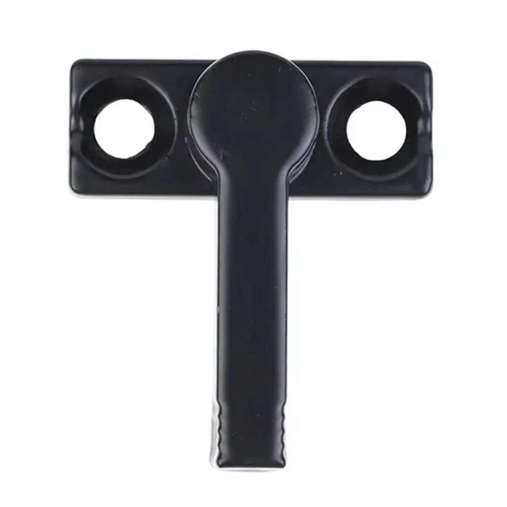 Zinc Alloy Locking Pin Push Type Fire Buckle Door Transmission Accessories T-Shaped Design 360° Rotation Rotary Limiter