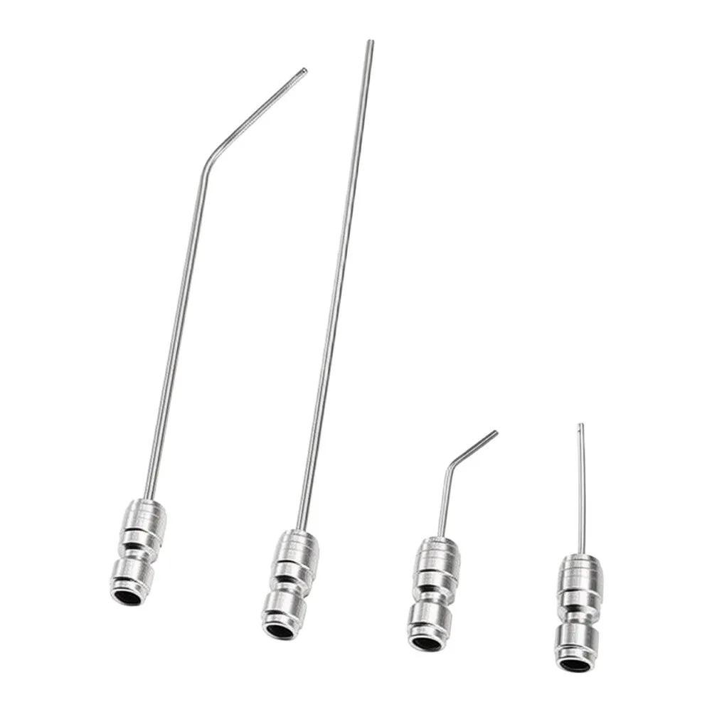 14 Quick Connect Narrow Gap Nozzle for Pressure Alloy Silver 10x3x3cm Precision Cleaning of Hard to Reach Areas