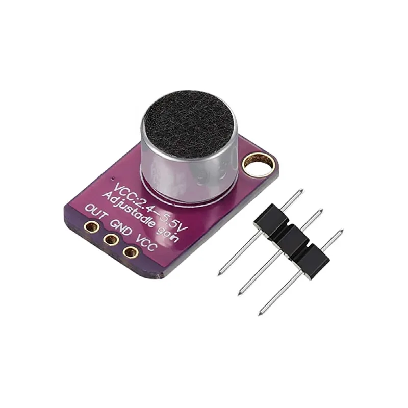 MAX4466 sound sensor module - microphone preamplifier