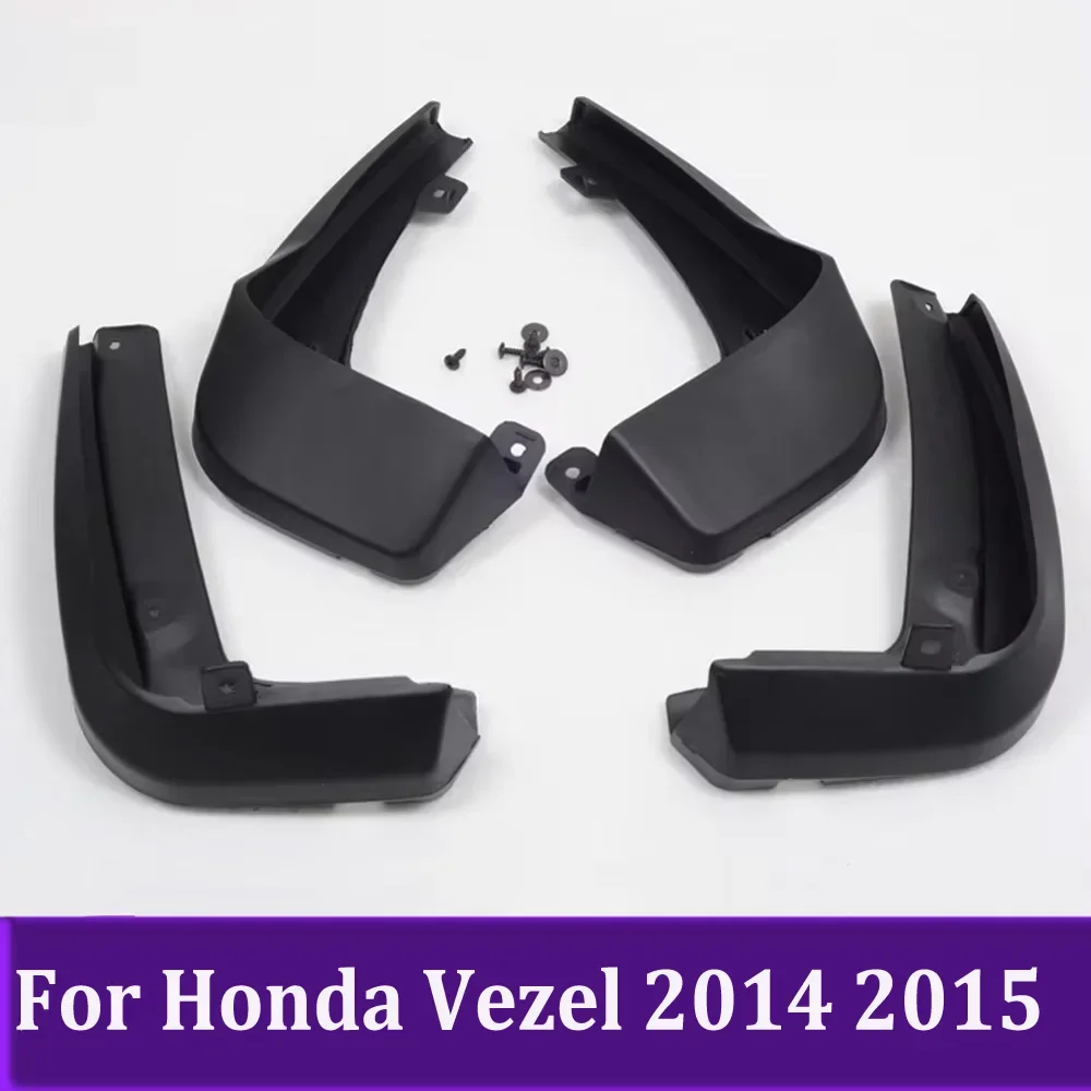 Car Front Rear Mudflaps For Honda Vezel 2014 2015 Mudguards Splash Guards Fender Accessories