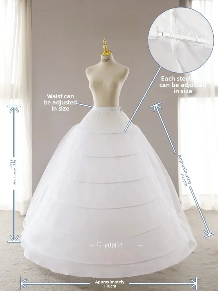 jupe-de-robe-de-mariee-de-style-princesse-avec-cerceau-tulle-et-doublure-en-dentelle-six-anneaux-en-acier-longueur-au-sol-traine-longue-accessoires-inclus