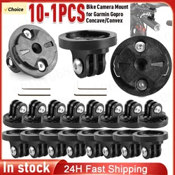 For Garmin Gopro Computer Mount Aluminum Alloy Bike Camera Mount Holder Bracket Adapter Cycling Front Light Bracket Camera Stand