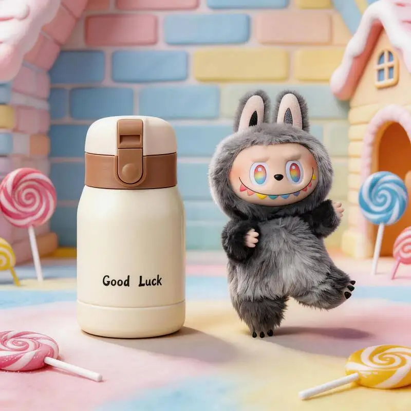 

Термос-кружка POP MART THE MONSTERS Forward High Energy Series LABUBU для повседневного использования