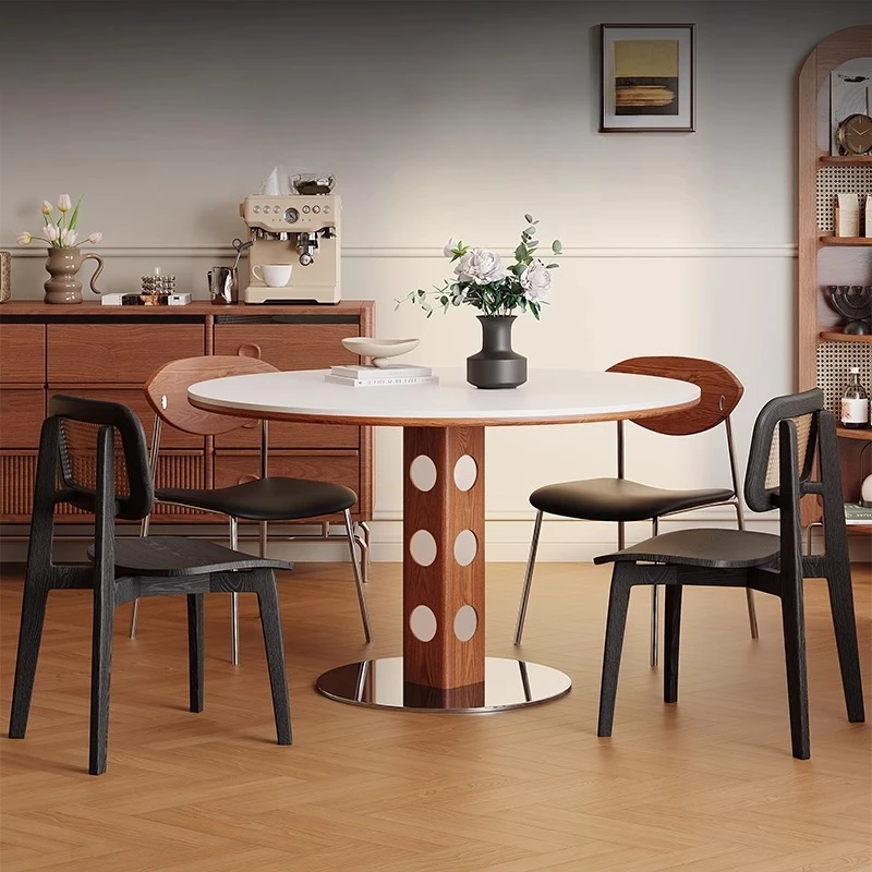 

Square Long Wooden Dining Tables Japanese Study Luxury Dinette Dining Tables Modern Wood Muebles De Cocina Home Furniture
