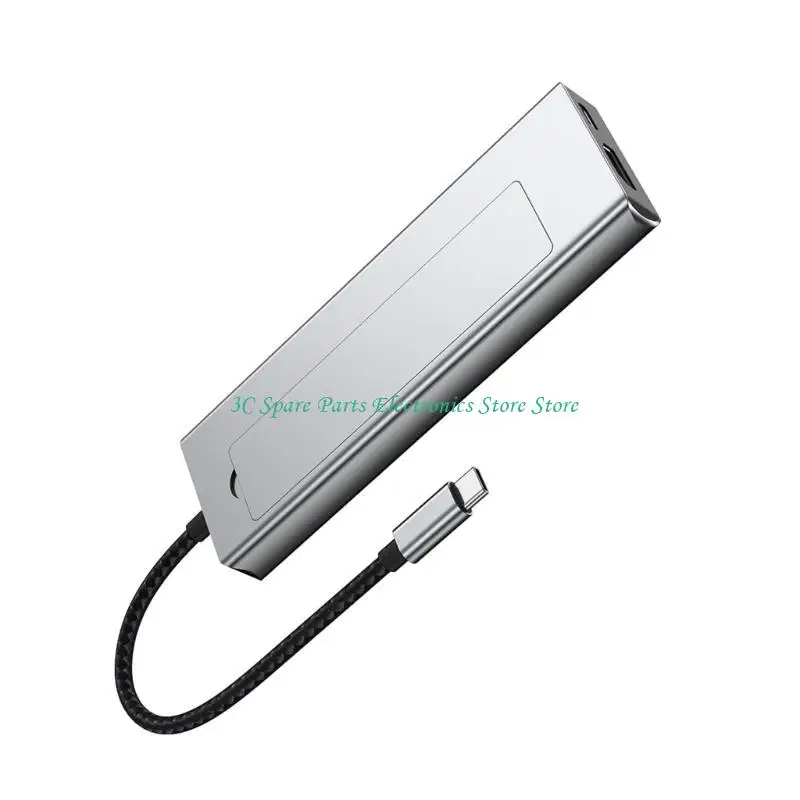 SZ Plugs and Play USB Hubs for M.2 SSD Supporting 10Gbps USB 3.2 Fast Data Transfer Design with Multiple Connectivities Option