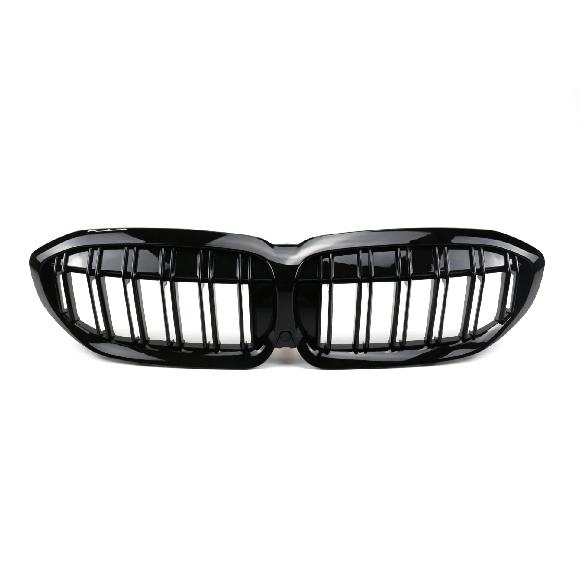 

Double Slat Glossy Black Front Grille For 2019-2021 BMW 3 Series G20 G28 320i 325i 330i Car Auto Bumper Grill Body Part