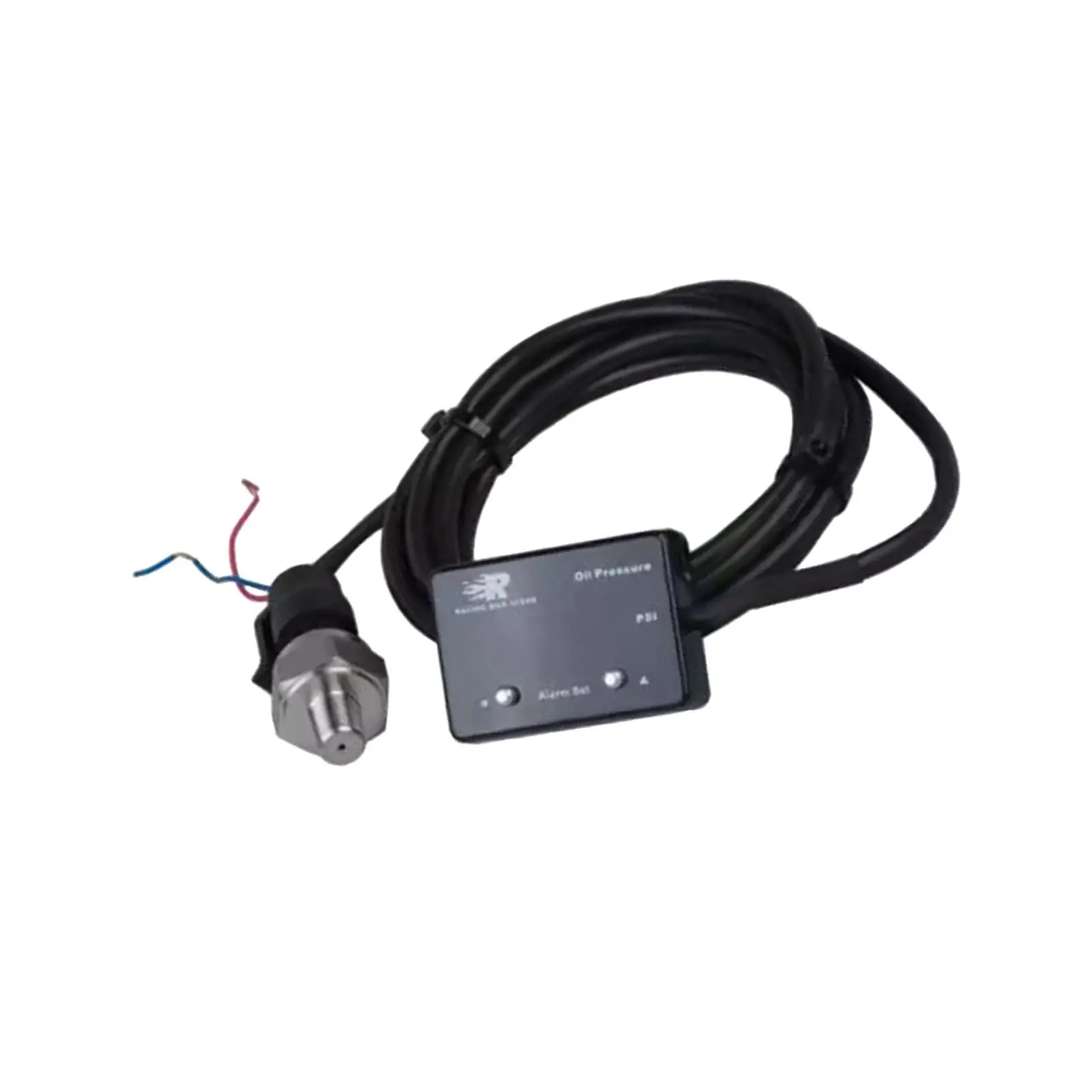 Digital Oil Pressure Gauge High Precision Sensor Automotive Accessory LED Screen for Installation
